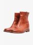 Isabel Marant Pre-owned Leather boots Orange Heren - Thumbnail 1