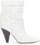 Isabel Marant Pre-owned Leather boots White Dames - Thumbnail 1