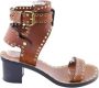 Isabel Marant Pre-owned Leather sandals Brown Dames - Thumbnail 1