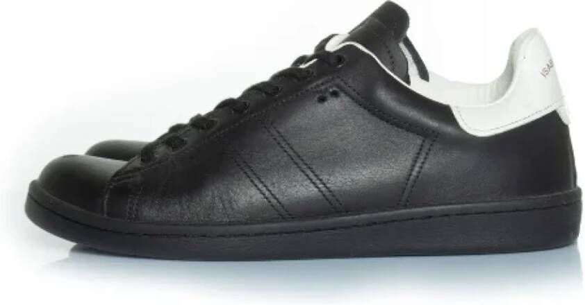 Isabel Marant Pre-owned Leather sneakers Black Dames