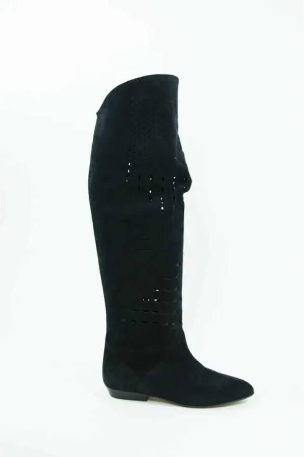 Isabel Marant Pre-owned Suede boots Black Dames