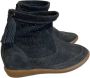 Isabel Marant Pre-owned Suede boots Black Dames - Thumbnail 1