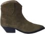 Isabel Marant Pre-owned Suede boots Green Dames - Thumbnail 1