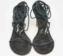 Isabel Marant Pre-owned Suede sandals Green Dames - Thumbnail 1