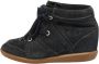 Isabel Marant Pre-owned Suede sneakers Black Dames - Thumbnail 1