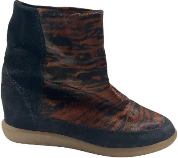 Isabel Marant Pre-owned Velvet boots Multicolor Dames