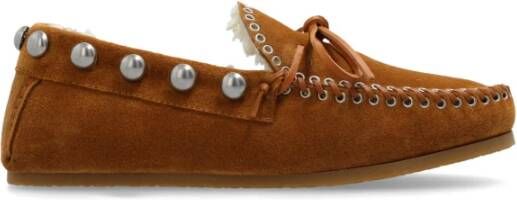 Isabel marant Schoenen Fitza type loafers Brown Dames