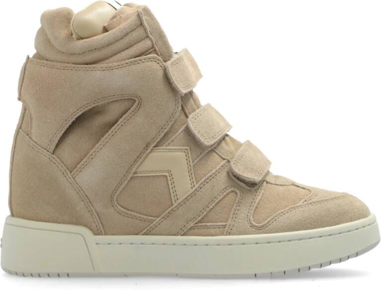 Isabel marant Sportschoenen 'Suede Nb3' Beige Dames