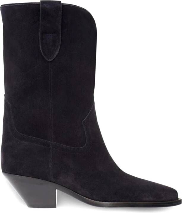 Isabel marant Stijlvolle Leren Laarzen Black Dames