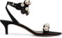 Isabel marant Studded Suède Sandalen met Stiletto Hak Black Dames - Thumbnail 1