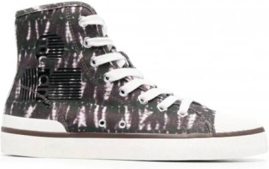 Isabel marant Tie Dye Logo Sneakers Front Lace Multicolor Dames