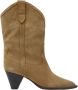 Isabel marant Western Stijl Suède Laarzen Beige Dames - Thumbnail 1