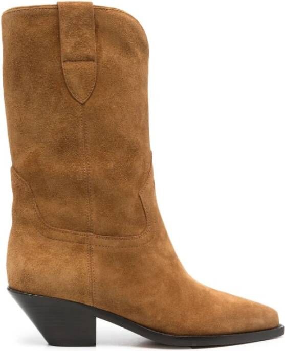 Isabel marant Western Style Cowboy Laarzen Beige Dames