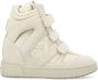 Isabel marant Witte High Top Sneakers met Verborgen Sleehak White Dames - Thumbnail 1