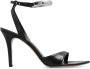 Isabel marant Yluan sandalen met hak van leer Black Dames - Thumbnail 1