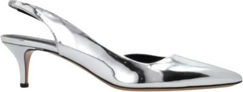 Isabel marant Zilveren Stiletto Hak Pumps Gray Dames