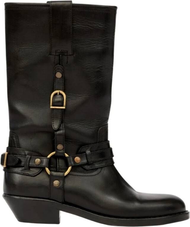 Isabel marant Zwarte Heiko Laarzen Black Dames