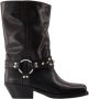 Isabel marant Zwarte Leren Instaplaarzen Black Dames - Thumbnail 1