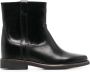 Isabel marant Zwarte Leren Susee Laarzen Black Dames - Thumbnail 1