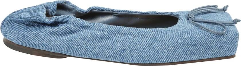 Jacquemus Ballet Flats voor Elegante Stijl Blue Dames