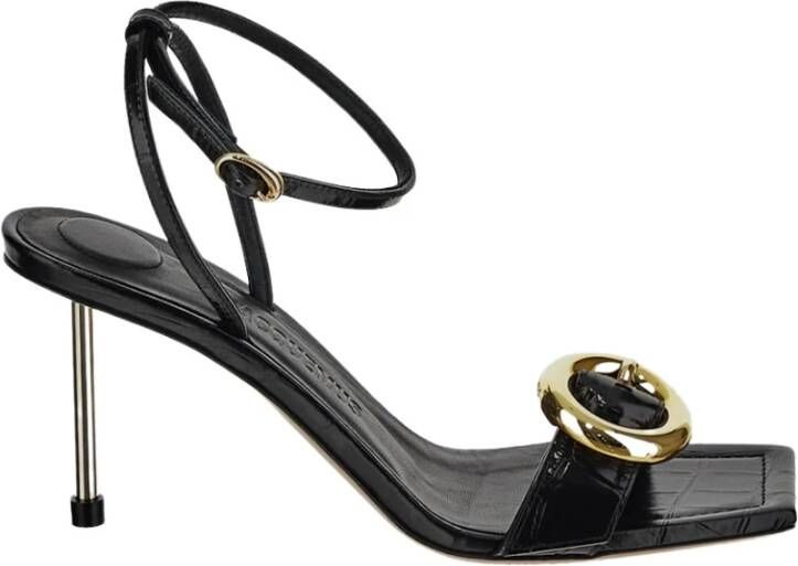 Jacquemus Zwarte Regalo Sandalen Black Dames