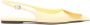 Jacquemus Gele Slingback Puntige Neus Schoenen Yellow Dames - Thumbnail 1