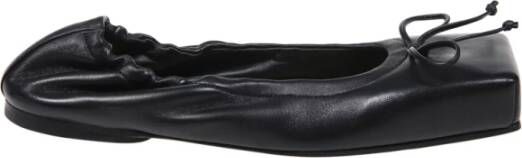 Jacquemus Zwarte Balletschoenen Black Dames