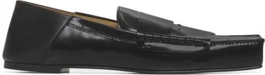 Jacquemus Zwarte platte schoenen Black Heren