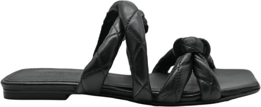 Janet & Janet Ariana Zwarte Sandalen Black Dames