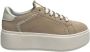 Janet & Janet Beige Sneakers voor Vrouwen Beige Dames - Thumbnail 1