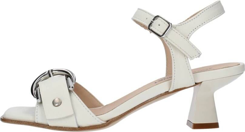 Janet & Janet Sandalen Wit White Dames