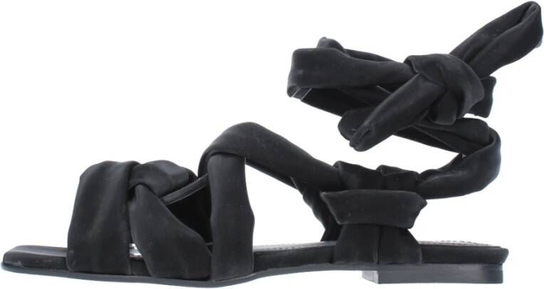 Janet & Janet Sandalen Zwart Black Dames