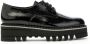 Jeannot Derby Veters Platform Schoenen Black Dames - Thumbnail 1