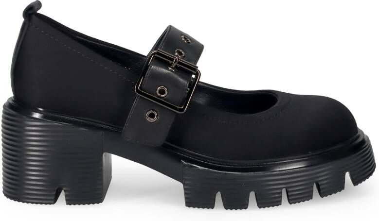 Jeannot Elegante Zwarte Hakken Schoenen Black Dames