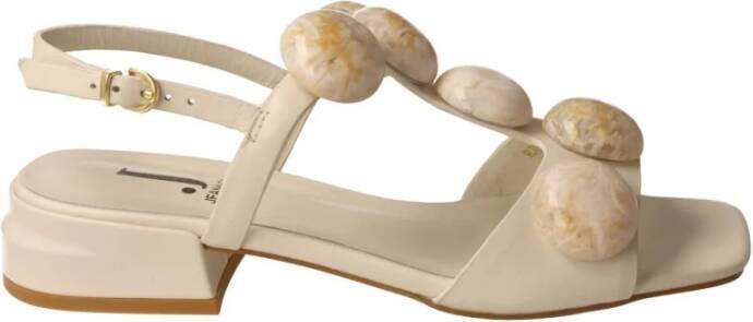 Jeannot Flat Sandals Beige Dames