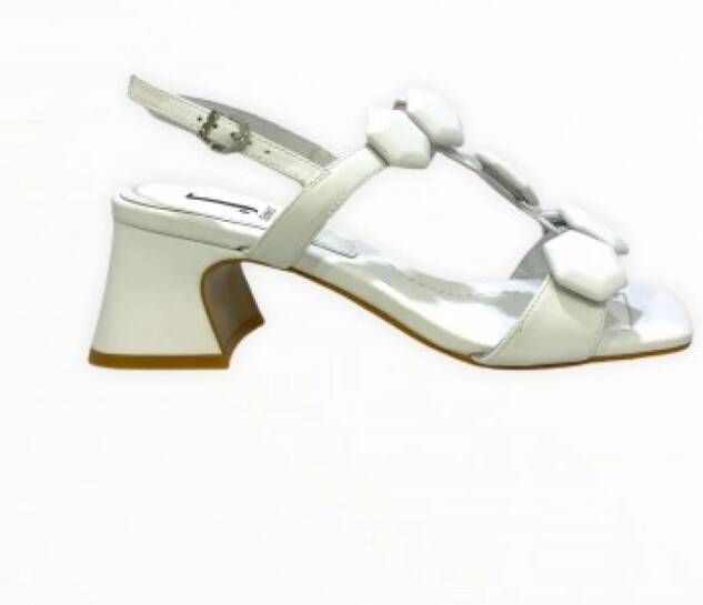 Jeannot High Heel Sandals Wit Dames