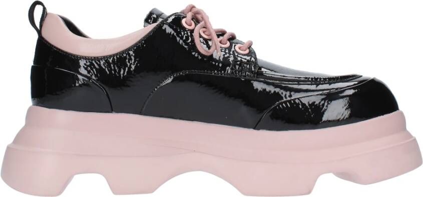 Jeannot Platte schoenen Black Dames