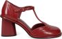 Jeannot Rode Hakken Elegante Schoenen Red Dames - Thumbnail 1