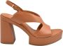 Jeannot Veterschoenen in kaneel Brown Dames - Thumbnail 1