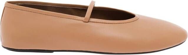 Jeffrey Campbell Beige Ballet Flats Pull-On Stijl Beige Dames