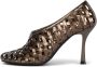 Jeffrey Campbell Bronzen Geweven Stiletto Pomp Brown Dames - Thumbnail 1