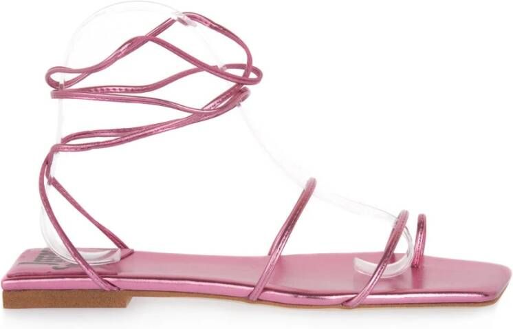 Jeffrey Campbell Roze Primma Platte Sandalen Roze Dames