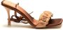 Jeffrey Campbell Rozi Hoge Hak Sandalen Bruin Dames - Thumbnail 1