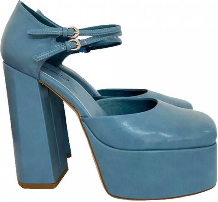 Jeffrey Campbell Lichtblauwe Modieuze Sandalen Blauw Dames