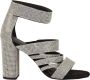 Jeffrey Campbell Stijlvolle Sandaal met Rubberen Zool Gray Dames - Thumbnail 2