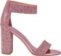 Jeffrey Campbell Stijlvolle sandaal van alternatieve vezels Pink Dames - Thumbnail 1