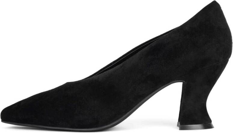 Jeffrey Campbell Zwarte Blokhak Pomp Black Dames