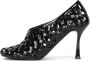 Jeffrey Campbell Zwarte Patent Geweven Stiletto Pomp Black Dames - Thumbnail 1