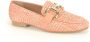 Jhay Elegante Raffia Moccasin met Gar Design Red Dames - Thumbnail 1