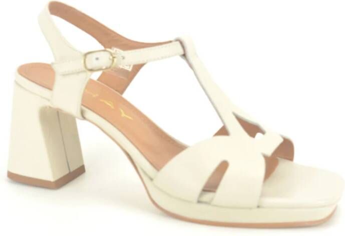 Jhay Elegante Beige High Heel Sandalen Beige Dames